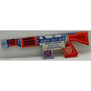 Vintage Flash Ray Gun-Paper Gun - Paper Only Rare HTF